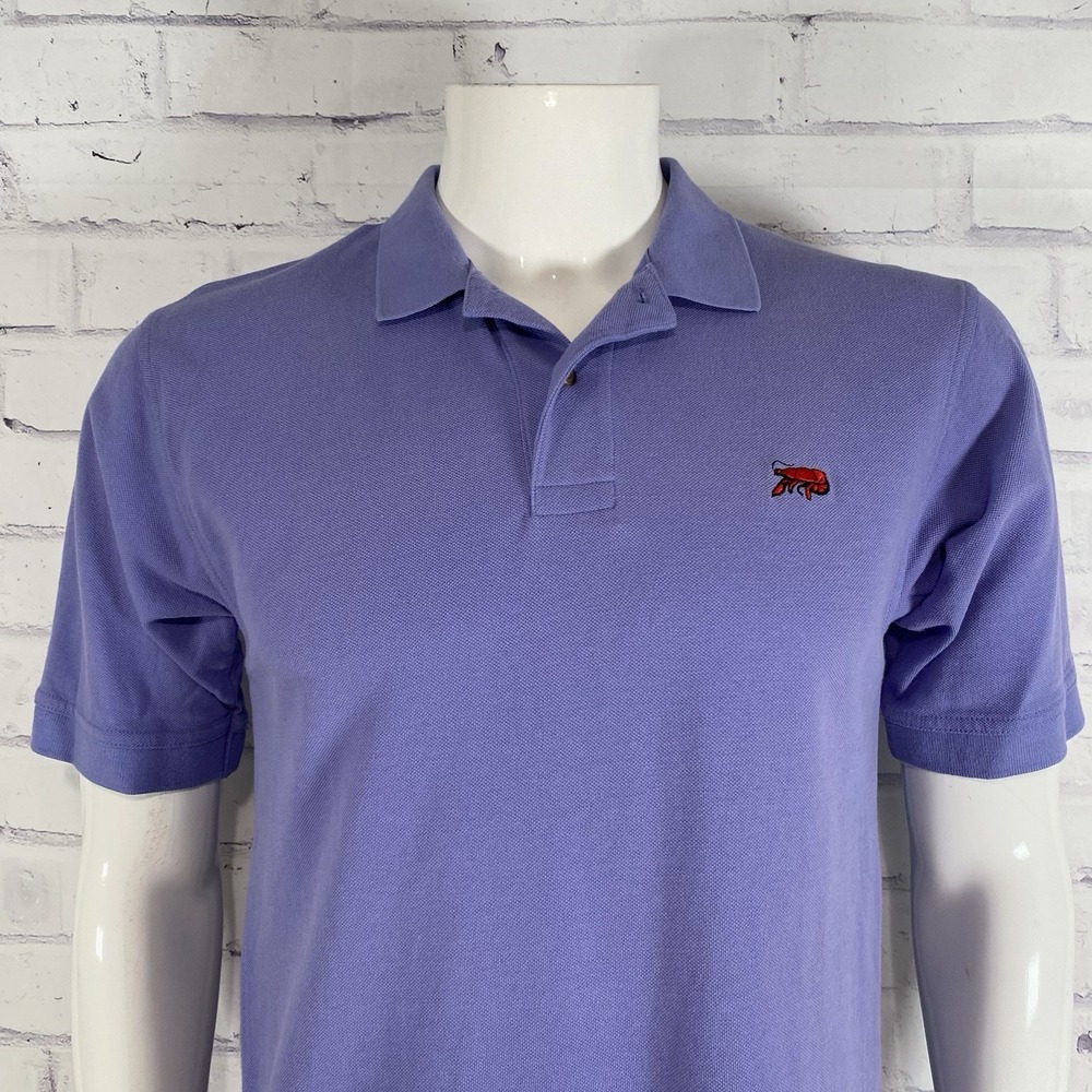 Perlis Polo Shirt Boys Size‎ XL Extra Large Purple Short Sleeve Youth Crawfish